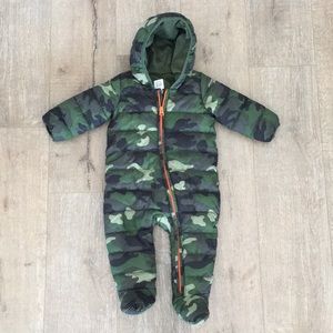 Baby Gap Camo Snow Suit size 12-18 months